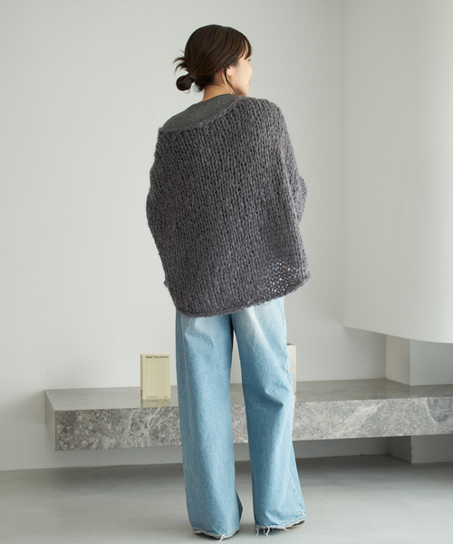 plage（プラージュ）の「《追加》HAND KNIT ジャンボタム プルオーバー