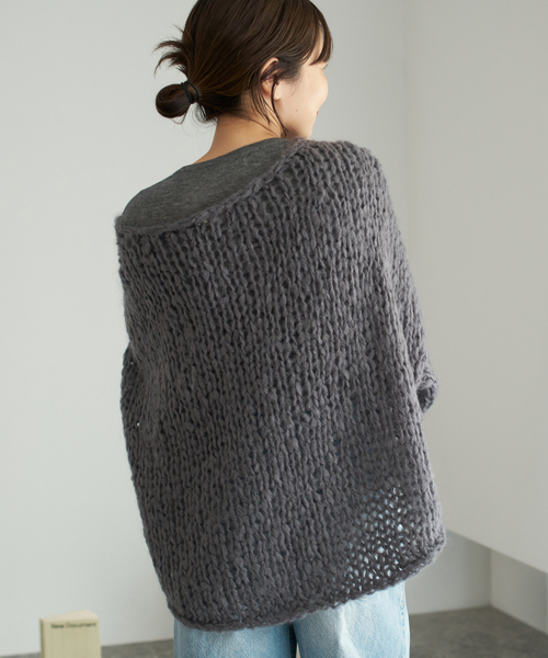 追加》HAND KNIT ジャンボタム プルオーバー（ニット/セーター