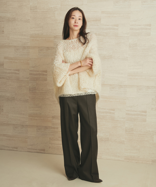 追加》HAND KNIT ジャンボタム プルオーバー（ニット/セーター