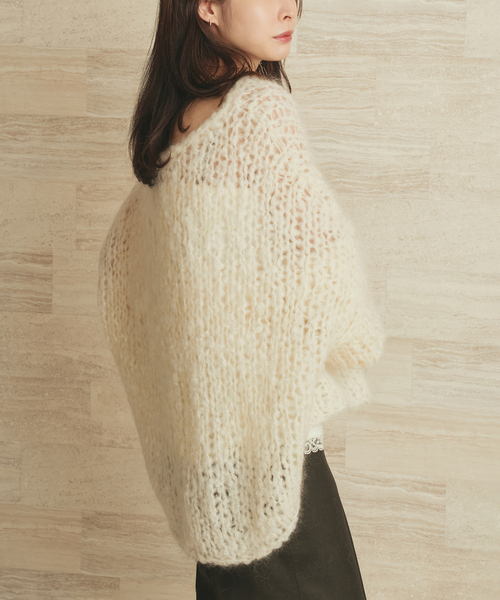 追加》HAND KNIT ジャンボタム プルオーバー（ニット/セーター