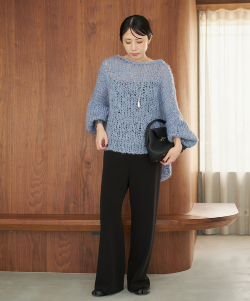 追加》HAND KNIT ジャンボタム プルオーバー（ニット/セーター