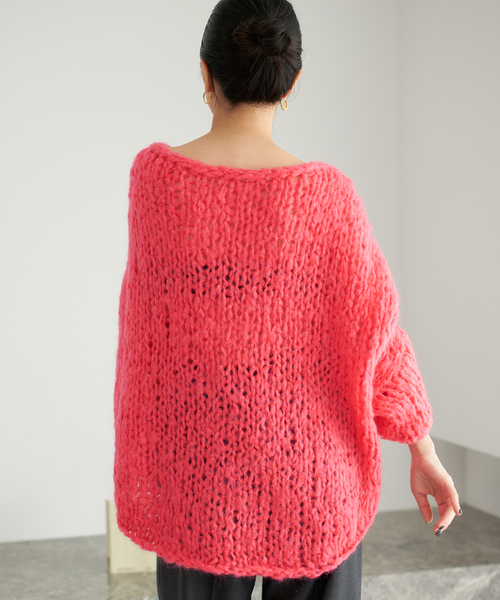 追加》HAND KNIT ジャンボタム プルオーバー（ニット/セーター
