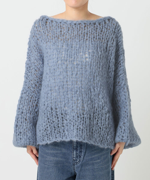 2025 新品未使用　plage ジャンボタムプルオーバー HAND KNIT ジャンボタム プルオーバー（ニット／セーター）｜Plage