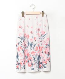 HANAE MORI　アルマアンローズスカート　春物　花柄 HANAE MORI アルマアンローズスカート 春物 花柄 HANAE MORI