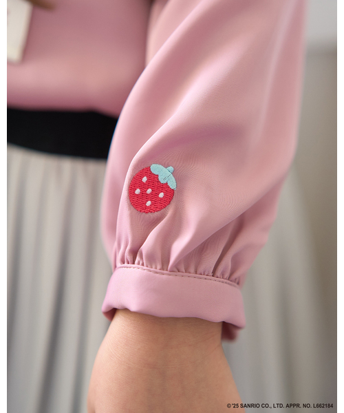 Lycee mine（リセマイン）の「【サンリオキャラクターズ】ボウタイ付きブラウス（シャツ/ブラウス・キッズ・ブラック/ライトピンク/オフホワイト/マルチ・100cm/120cm/110cm/130cm/140cm）」の20枚目の写真