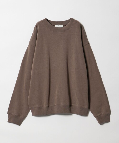 MONKEY TIME（モンキータイム）の「オゾンウォッシュ フレンチテリー クルーネック スウェット（スウェット・メンズ・ライラック/ダークブラウン/ブラック・L/M/S/XL）」の6枚目の写真