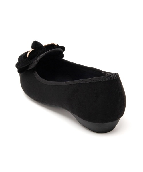 JELLY BEANS(ジェリービーンズ)の「あったか仕様◆メタルパーツリボンモールドソールパンプス【Made in Japan】(125-56131)JELLY BEANS(ジェリービーンズ)(パンプス・レディース・ブラック系/レオパード/グレー・22.5/24.5/24/23.5/23)」の9枚目の写真