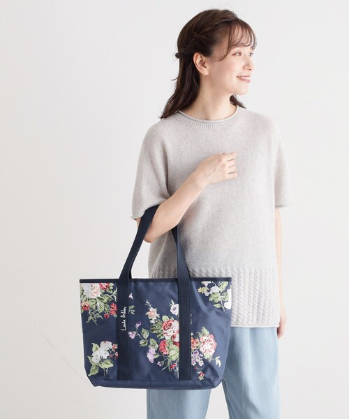 LAURA ASHLEY(ローラアシュレイ)の「ローズモア柄 トートバッグ M(トートバッグ・レディース・ブルー系その他2/グレー系・00)」の10枚目の写真