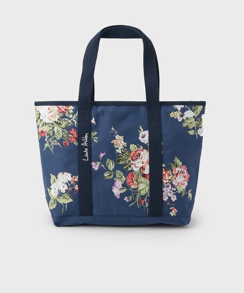 LAURA ASHLEY(ローラアシュレイ)の「ローズモア柄 トートバッグ M(トートバッグ・レディース・ブルー系その他2/グレー系・00)」の13枚目の写真