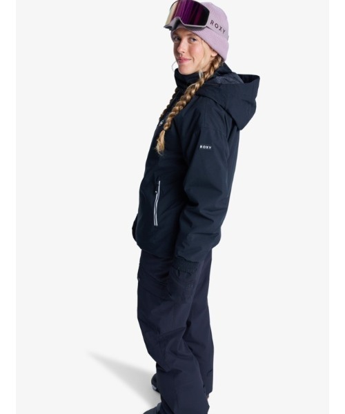 ROXY(ロキシー)の「LANDSCAPE JK /ロキシースキースノーボードジャケット(マウンテンパーカー・レディース・ブラック系その他/ブラック/カーキ/イエロー・X-SMALL/SMALL/MEDIUM/LARGE)」の5枚目の写真