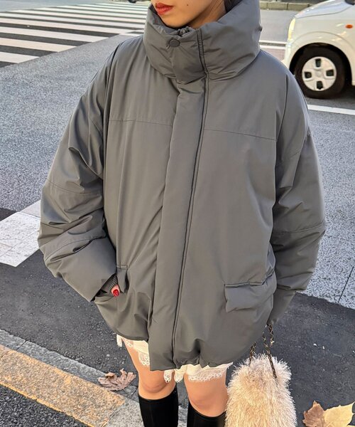 CIAOPANIC（チャオパニック）の「中綿ハッピージャケット（ブルゾン