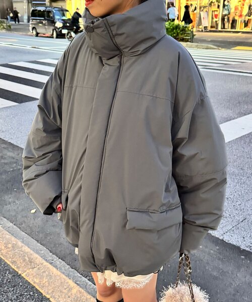 CIAOPANIC（チャオパニック）の「中綿ハッピージャケット（ブルゾン