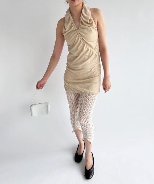 EDIT. FOR LULU（エディットフォールル）の「【PAN/パン】WOOL INFINITY NECK（Tシャツ/カットソー・レディース・ベージュ・FREE）」の5枚目の写真