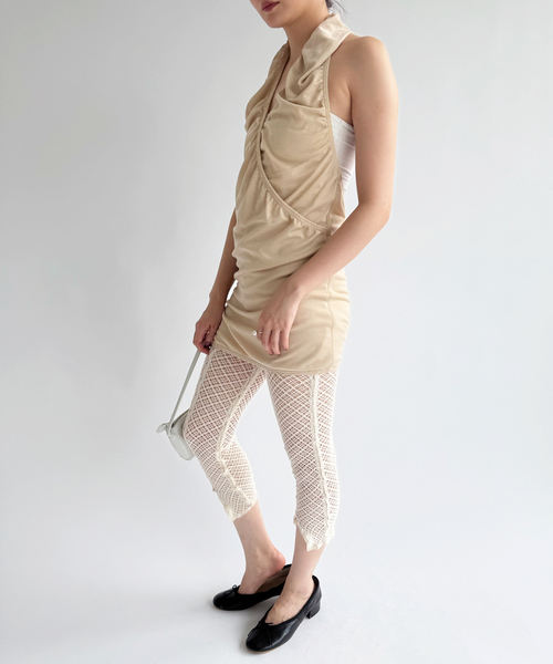 EDIT. FOR LULU（エディットフォールル）の「【PAN/パン】WOOL INFINITY NECK（Tシャツ/カットソー・レディース・ベージュ・FREE）」の6枚目の写真