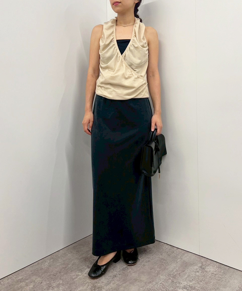 EDIT. FOR LULU（エディットフォールル）の「【PAN/パン】WOOL INFINITY NECK（Tシャツ/カットソー・レディース・ベージュ・FREE）」の12枚目の写真