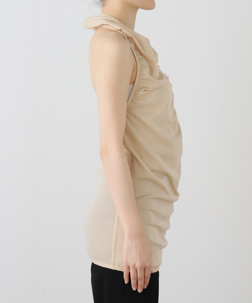 EDIT. FOR LULU（エディットフォールル）の「【PAN/パン】WOOL INFINITY NECK（Tシャツ/カットソー・レディース・ベージュ・FREE）」の16枚目の写真
