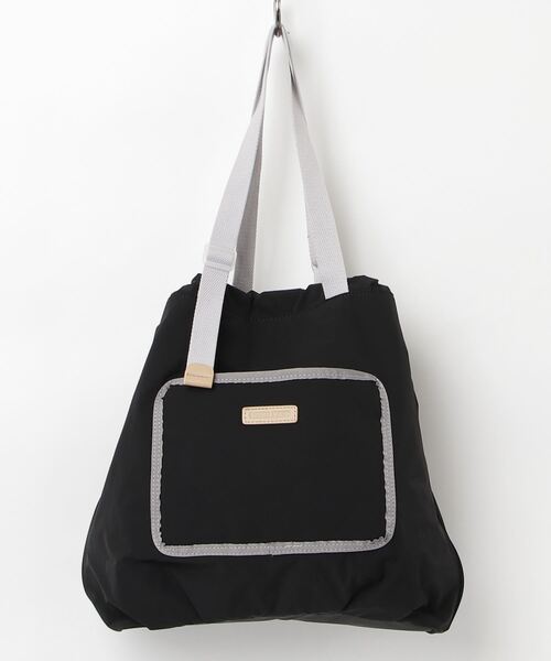 MAISON mou(メゾンムー)の「【 NATURAL BEAUTY BAG & WALLET 】 フレネ トートバッグ(トートバッグ・レディース・ブラック/アイボリー/ベージュ・FREE)」の4枚目の写真