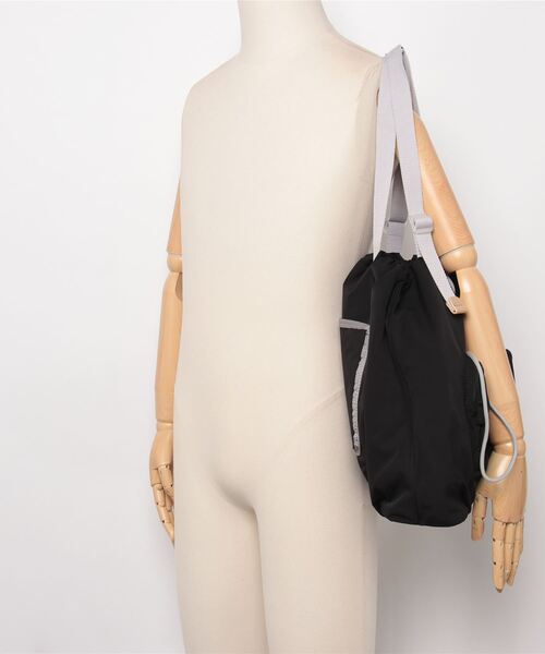 MAISON mou(メゾンムー)の「【 NATURAL BEAUTY BAG & WALLET 】 フレネ トートバッグ(トートバッグ・レディース・ブラック/アイボリー/ベージュ・FREE)」の7枚目の写真