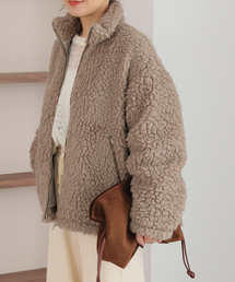 エアリーボア ブルゾン