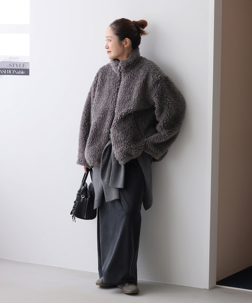 エアリーボア ブルゾン（ブルゾン）｜JOURNAL STANDARD