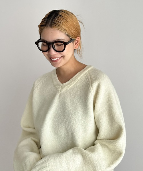 CANAL JEAN（キャナルジーン）の「Dume　MERIVOボールドフレームアイウェア（サングラス・レディース・ブラウン/ブラック/カーキ・ONE SIZE）」の2枚目の写真