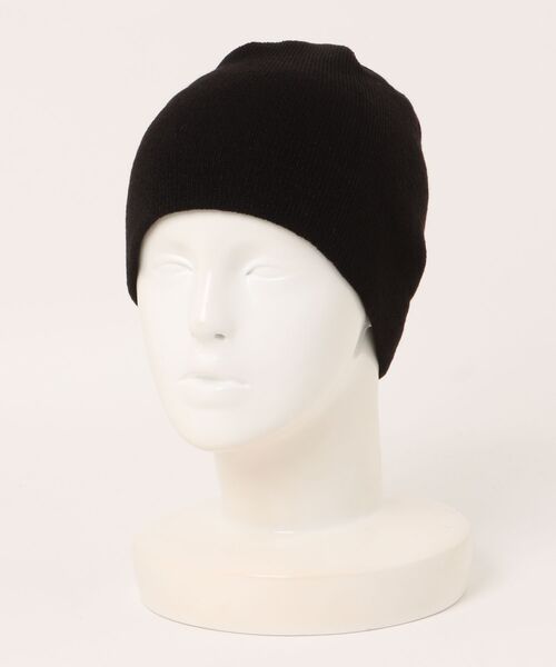 Chikashitsu +(チカシツプラス)の「【Chikashitsu +】top rivet beanie / 【チカシツプラス】トップリベットビーニー(ニットキャップ/ビーニー・メンズ・ホワイト/ブラック・ONE SIZE)」の12枚目の写真