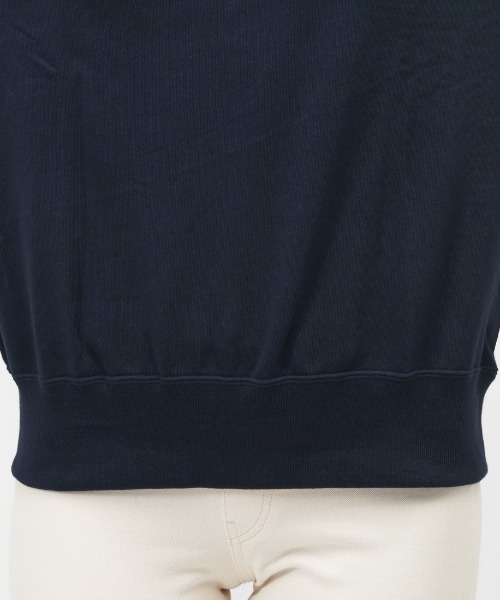 Champion(チャンピオン)の「【別注】チャンピオン CREW NECK SWEATSHIRT 限定コラボ(スウェット・レディース・ホワイト/ネイビー・M/L)」の6枚目の写真