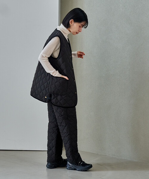 FREAK'S STORE(フリークスストア)の「PRIMALOFT ダイヤキルトパンツ/プリマロフト<セットアップ対応>(その他パンツ・レディース・ブラック/オリーブ・SMALL/MEDIUM)」の17枚目の写真