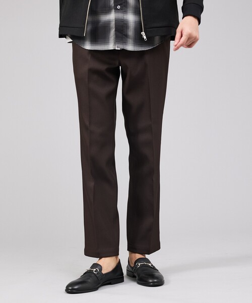 ABAHOUSE GRAY（アバハウスグレイ）の「【エバークリース】セオアルファ ツイルスラックス（スラックス・メンズ・ブラック/グレイッシュベージュ/チャコールグレー/ブラウン・48/50/46）」の3枚目の写真