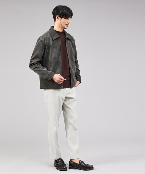 ABAHOUSE GRAY（アバハウスグレイ）の「【エバークリース】セオアルファ ツイルスラックス（スラックス・メンズ・ブラック/グレイッシュベージュ/チャコールグレー/ブラウン・48/50/46）」の21枚目の写真