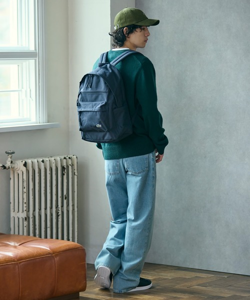 LACOSTE(ラコステ)の「ワンポイントワニロゴ・コーデュロイキャップ(キャップ・メンズ・カーキ/ブラック/ベージュ・58cm)」の14枚目の写真