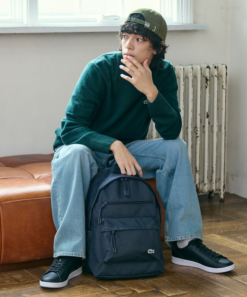 LACOSTE(ラコステ)の「ワンポイントワニロゴ・コーデュロイキャップ(キャップ・メンズ・カーキ/ブラック/ベージュ・58cm)」の15枚目の写真