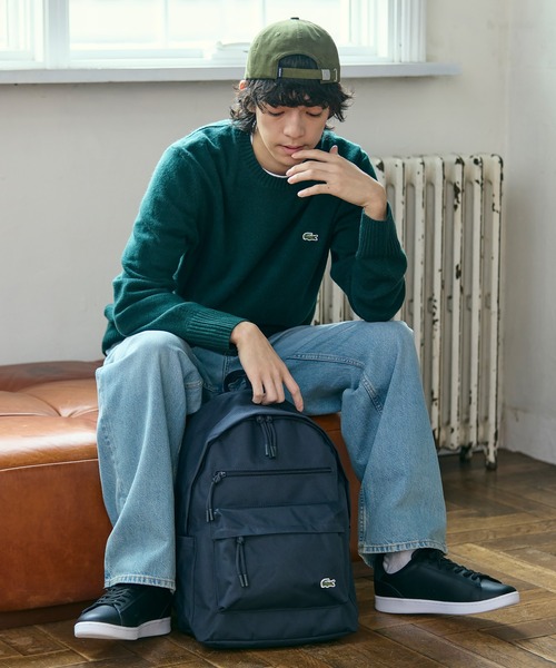 LACOSTE(ラコステ)の「ワンポイントワニロゴ・コーデュロイキャップ(キャップ・メンズ・カーキ/ブラック/ベージュ・58cm)」の16枚目の写真