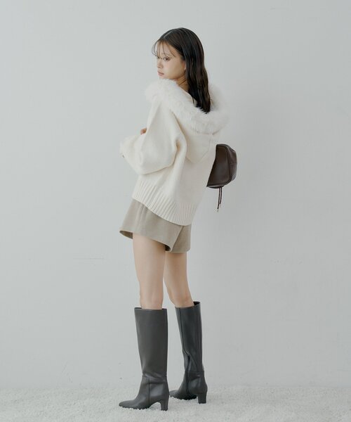 2サイズ展開あり】ブローチ付きコンパクトショートパンツ（その他