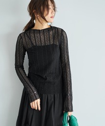 STYLE DELI | 下に着るメロウレーシィートップス(Tシャツ/カットソー)