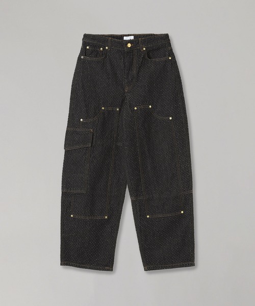 GANNI（ガニー）の「GANNI Heavy Washed Denim Carpenter Jeans