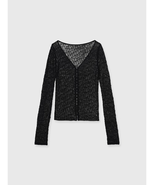 ウールレースニットトップス（ニット/セーター）｜anuans（ア