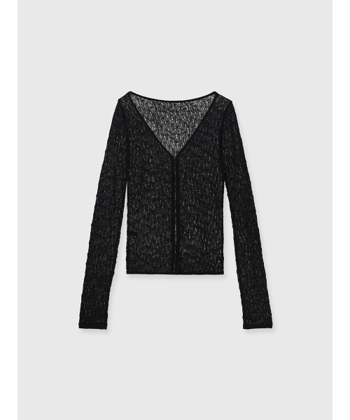 ウールレースニットトップス（ニット/セーター）｜anuans（ア