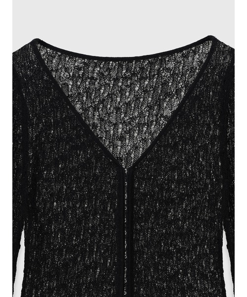 ウールレースニットトップス（ニット/セーター）｜anuans（ア