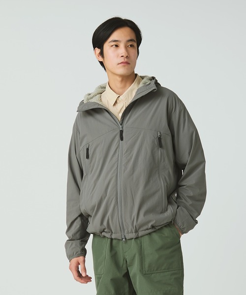 Snow Peak(スノーピーク)の「Snow Peak / Breathable Insulated Jacket 通気性 断熱ジャケット(ブルゾン・メンズ・グレー/ブルー/ブラック・L/XL/S/M)」の5枚目の写真