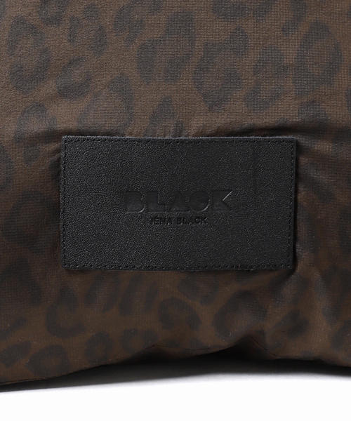 IENA（イエナ）の「BLACK レオパードナップサック（バックパック/リュック・レディース・ブラウン・FREE）」の4枚目の写真