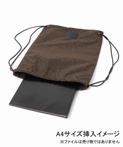 IENA BLACK イエナ ブラック　ナップサック　リュック 追加》BLACK ナップサック（バックパック／リュック）｜IENA（イエナ