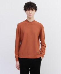 TAKEO KIKUCHI | ハイゲージ モックネック ニット プルオーバー(ニット/セーター)