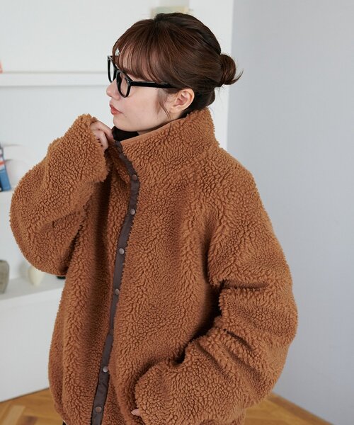 DISCOAT（ディスコート）の「【ユニセックス】ボアリバーシブル