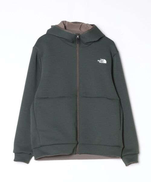 THE NORTH FACE(ザノースフェイス)の「ザ ノース フェイス THE NORTH FACE Reversible Tech Air Hoodie_リバーシブルテックエアーフーディ(ナイロンジャケット・メンズ・ブラウン/グレー/ブラック・M/L/LL)」の5枚目の写真