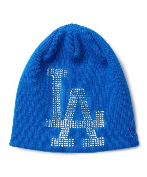 NEW ERA LOS ANGELES DODGERS RHINESTONE BASIC BEANIE（ニューエラ