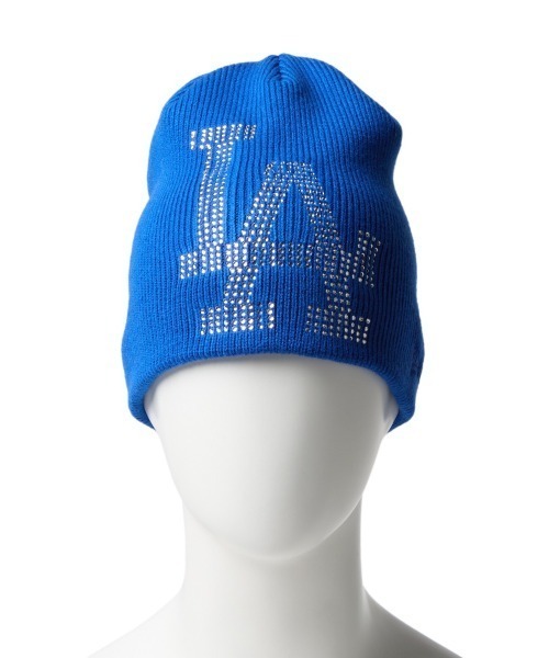 NEW ERA LOS ANGELES DODGERS RHINESTONE BASIC BEANIE（ニューエラ