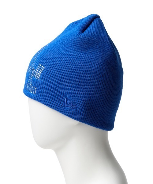 【未使用タグ付き】NEWERA 限定 LA ラインストーン ニット帽 ビーニー NEW ERA（ニューエラ） ニット帽ビーニー MLB ラインストーン