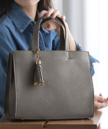 HUG.U（ハグユー）の「"ほどよい"きれいめバッグ トート/ショルダー 2way（トートバッグ）」