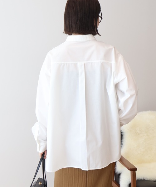 AMERICAN HOLIC（アメリカンホリック）の「イージーケアベーシックシャツ（シャツ/ブラウス・レディース・サックスブルー/オフホワイト/ブルー系その他7/ブラウン系その他4・M/L）」の15枚目の写真